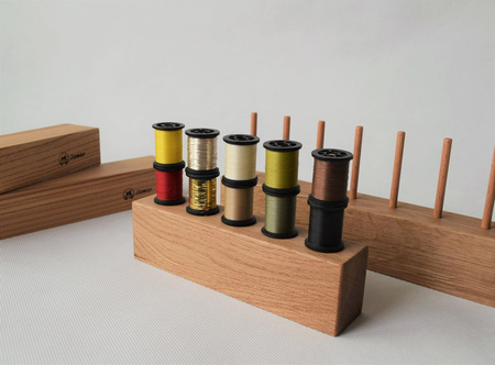 Organizer na szpulki do wiązania much Fly Tying Bench