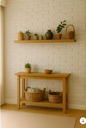 PÓŁKA dębowa 4 cm na ścianę (40–100 cm) – lity dąb