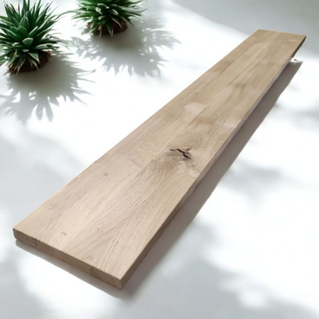 Parapet dębowy na wymiar głębokość do 25 cm